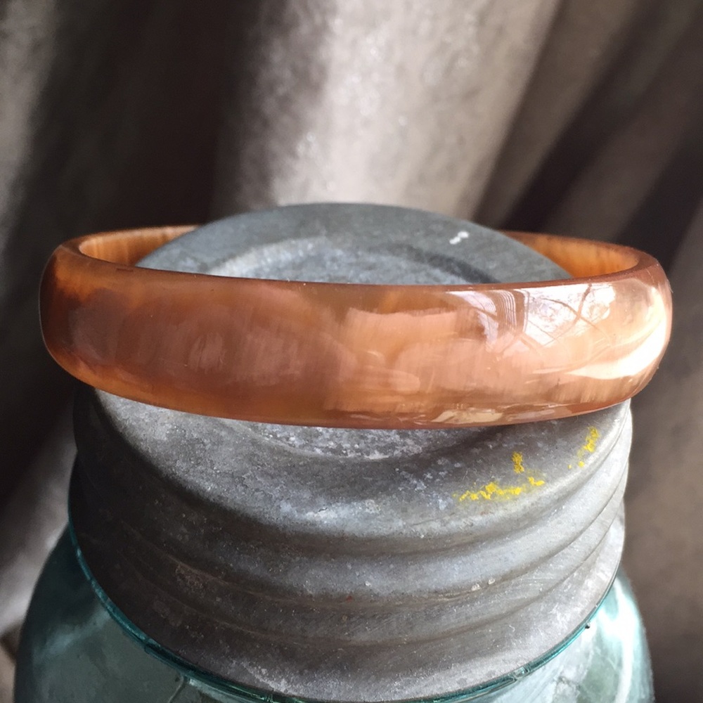 Vintage Horn Bangle bracelet